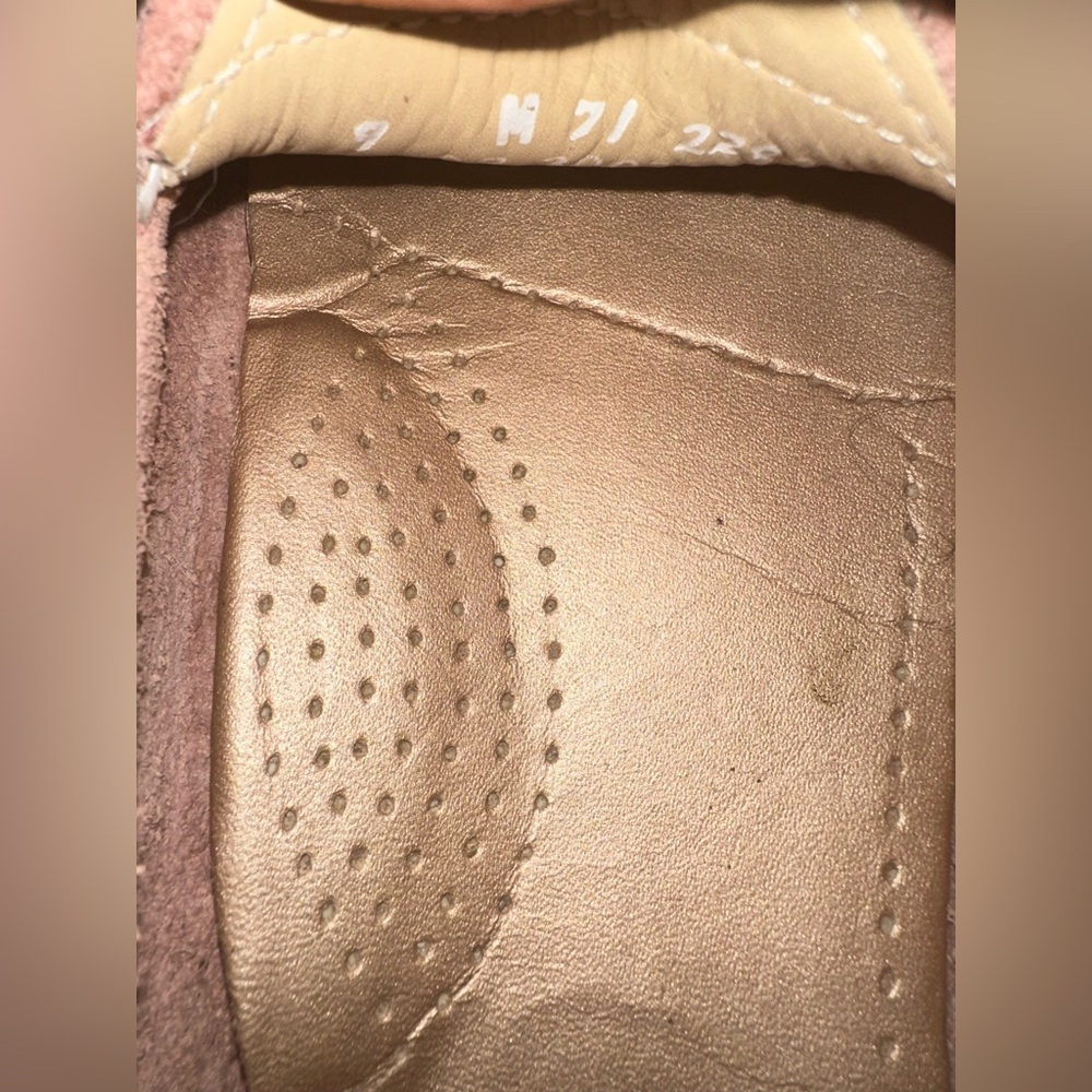 G.H. Bass Weejuns Soft Blush Pink Leather Penny  classic Loafers - Size 9M - Picture 11 of 11